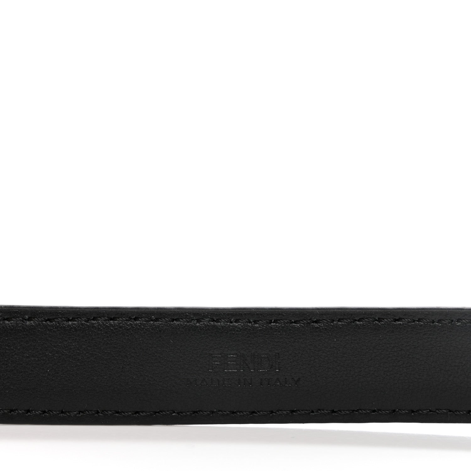 Fendi Vitello Cruise FF Diamonds 20mm Belt 90 36 Black 4 of 9