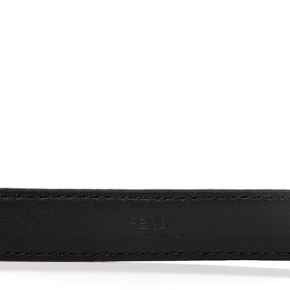 Fendi Vitello Cruise FF Diamonds 20mm Belt 90 36 Black 4 of 9