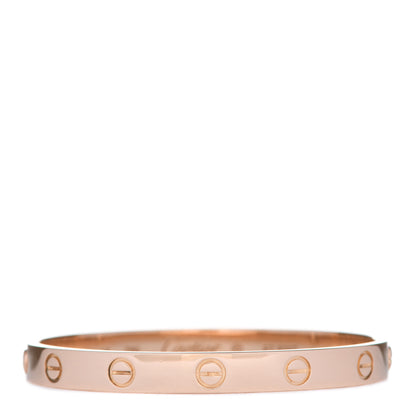 Cartier 18K Pink Gold LOVE Bracelet 16 1 of 8
