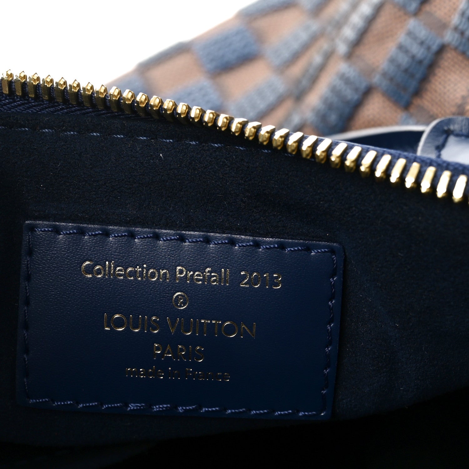 Louis Vuitton Damier Paillettes Speedy 30 Blue 6 of 9