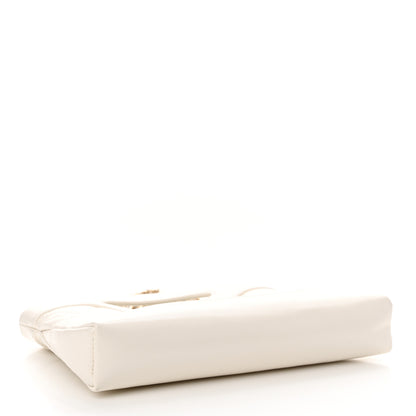 Chanel Shiny Crumpled Calfskin Quilted Nano 31 Shopping Bag White 4 of 11