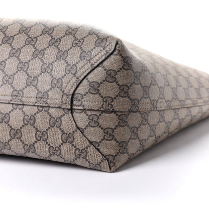 Gucci GG Supreme Monogram Large Reversible Tote Beige Black 8 of 17