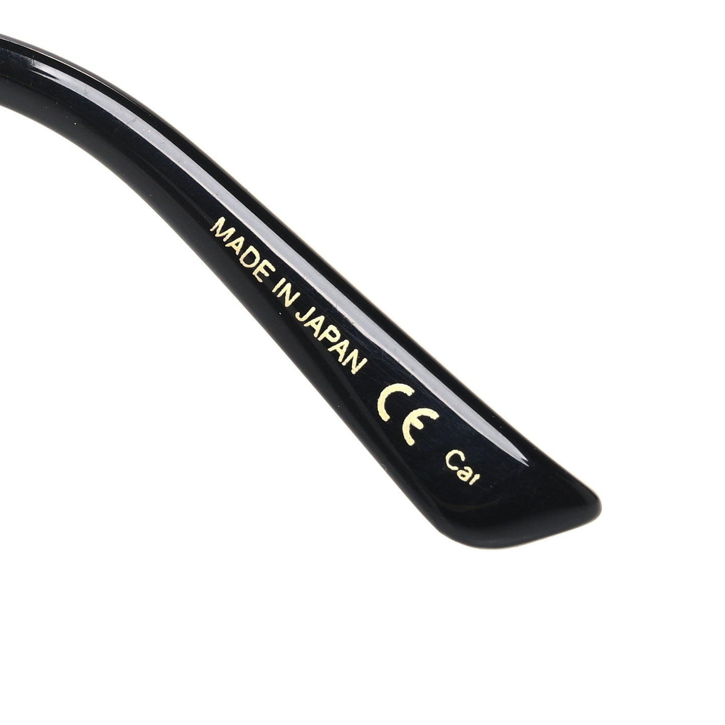 Round Metal GG0075SK Sunglasses Black Gold