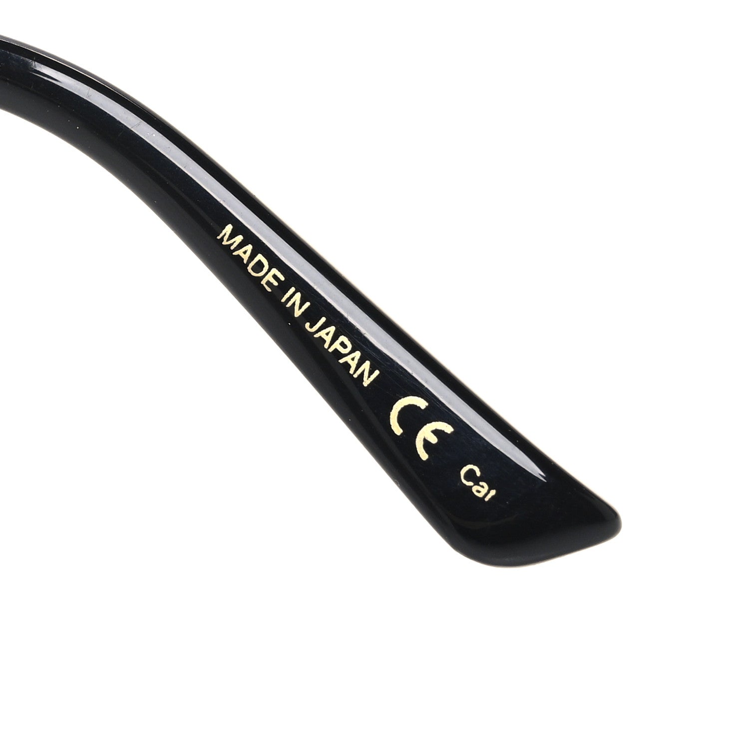 Gucci Round Metal GG0075SK Sunglasses Black Gold 5 of 8