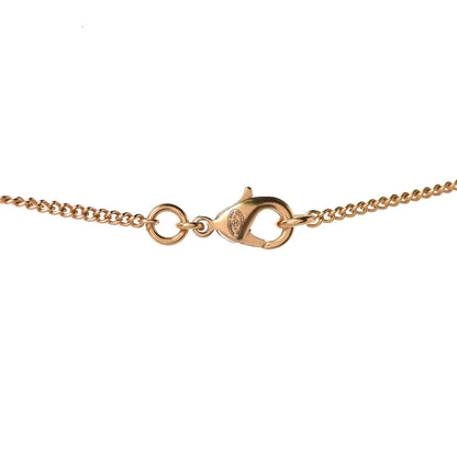 Chanel CC Necklace Matte Gold 4 of 5