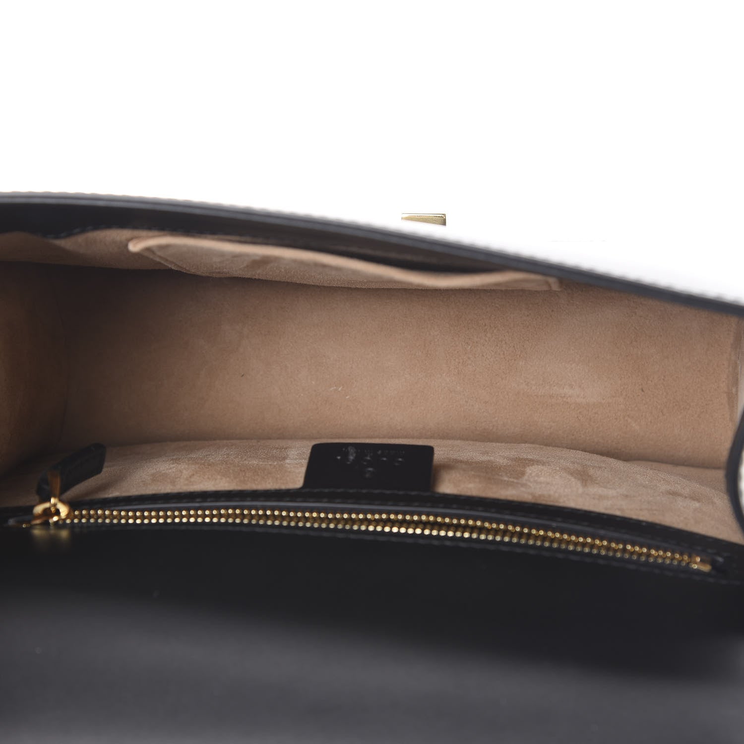 Gucci Calfskin Small Sylvie Shoulder Bag Black 4 of 12