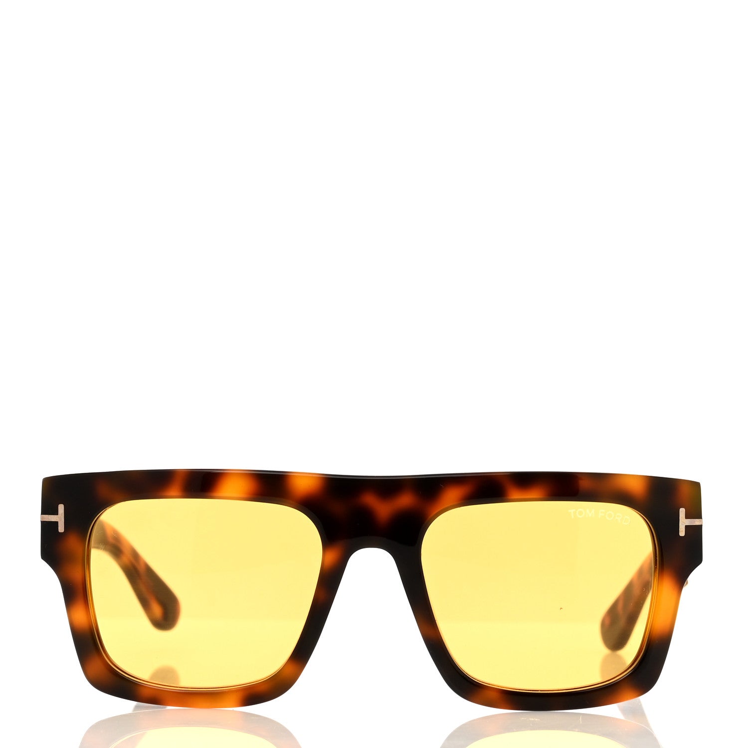 Tom Ford Fausto Sunglasses TF711 Tortoise 2 of 6