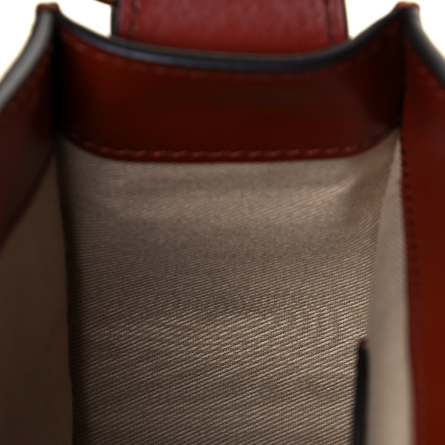 Chloe Calfskin Small Tess Bag Sepia Brown 13 of 14