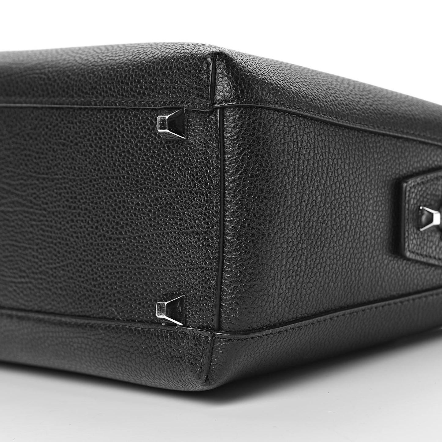 Grained Calfskin Medium Ella Boston Black