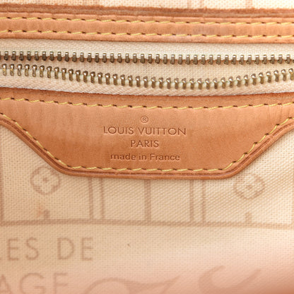 Louis Vuitton Damier Azur Neverfull MM 6 of 11