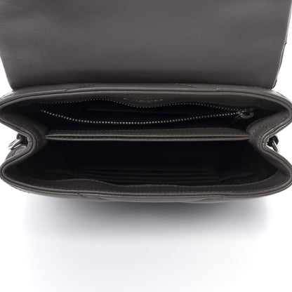 Saint Laurent Calfskin Y Quilted Monogram Toy Loulou Crossbody Bag Earth 5 of 12