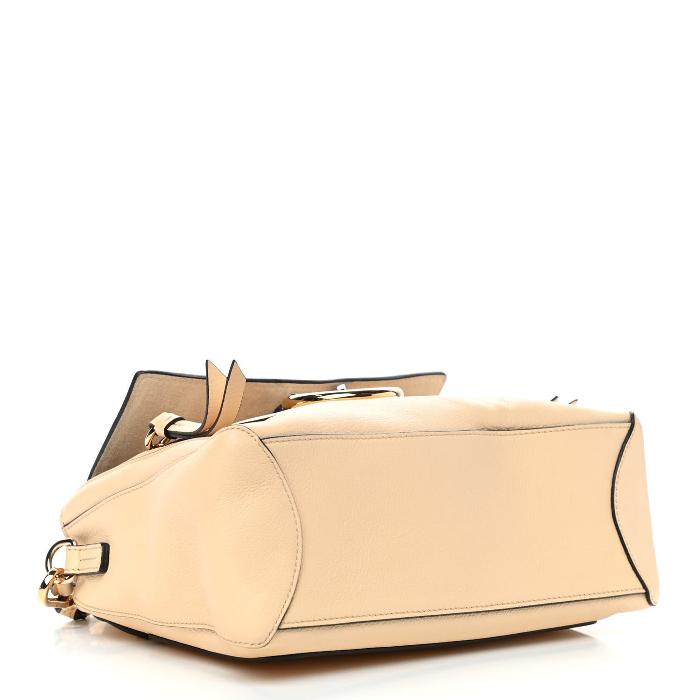 Calfskin Small Faye Day Shoulder Bag Blondie Beige