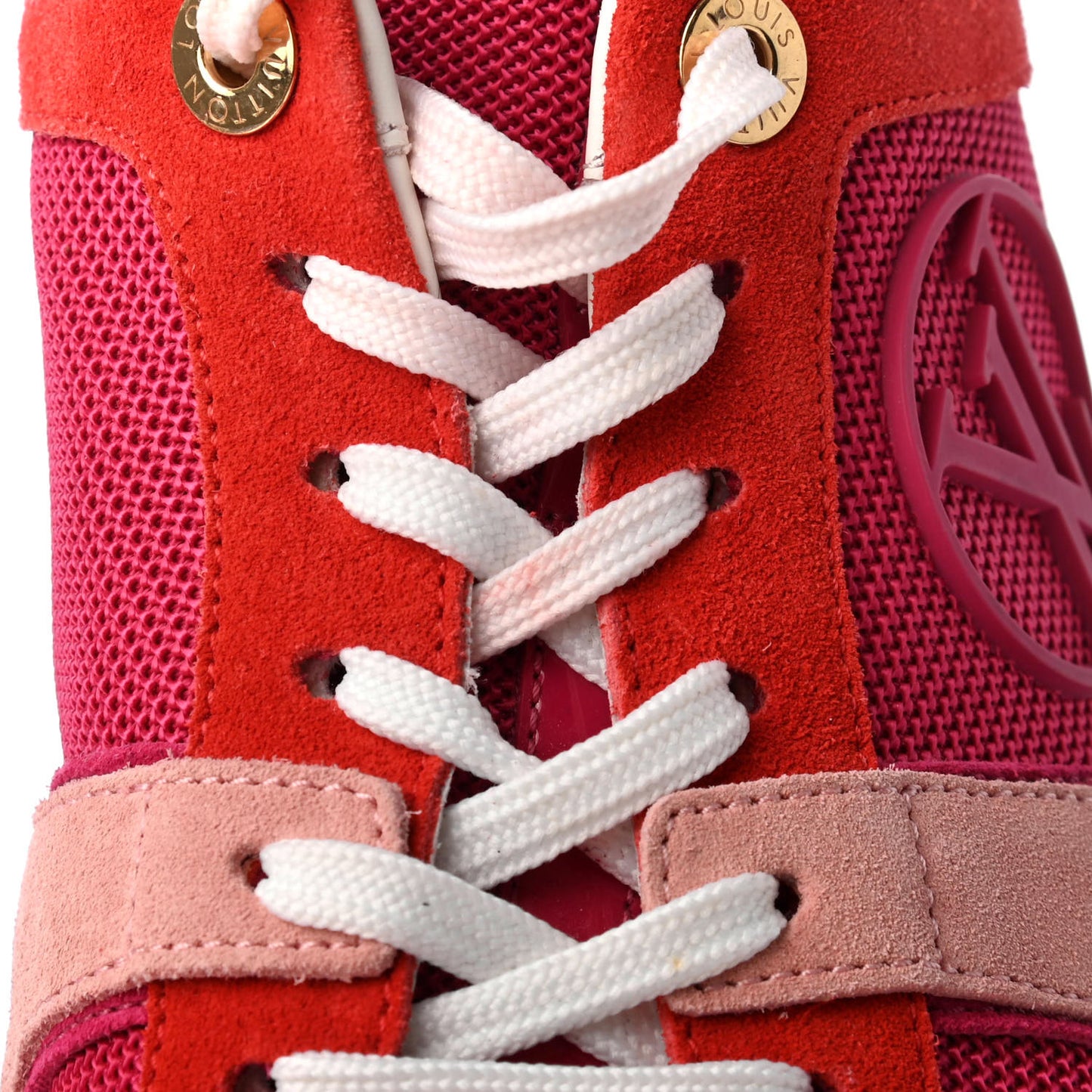 Suede Run Away Sneakers 37.5 Fuchsia Rouge