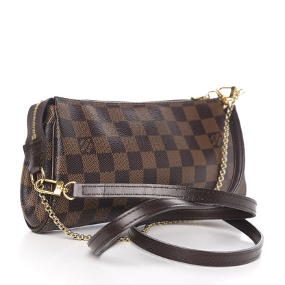Louis Vuitton Damier Ebene Eva Clutch 2 of 11