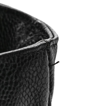 Chanel Caviar Large CC Shoulder Bag Black 10 of 10