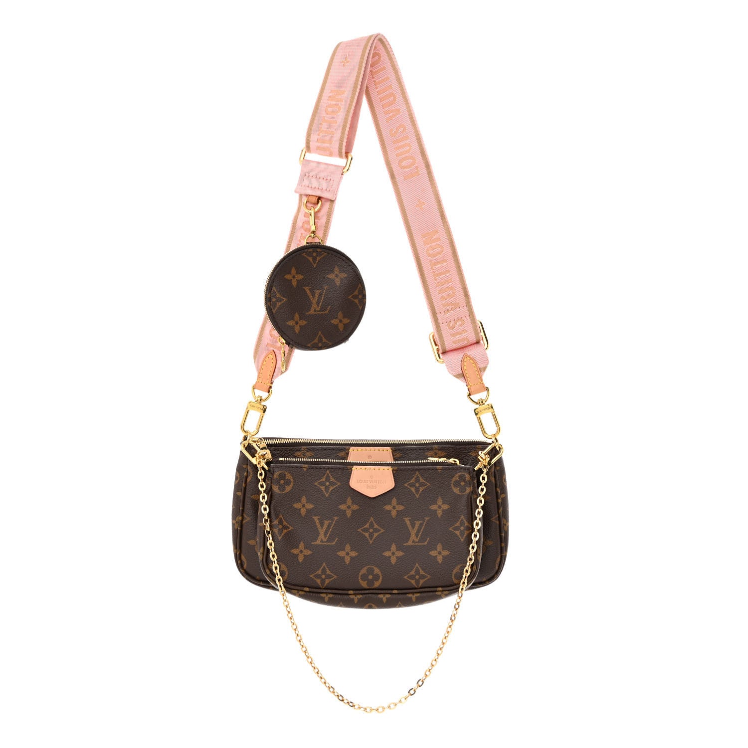 Louis Vuitton Monogram Multi Pochette Accessories Rose Clair 1 of 12