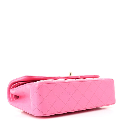 Chanel Caviar Quilted Medium Double Flap Pink 4 of 12
