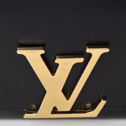 Louis Vuitton Calfskin Chain Louise GM Black 8 of 10