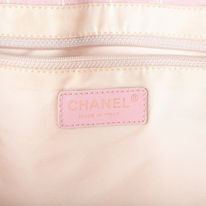 Chanel Nylon Medium Travel Tote Pink 6 of 10