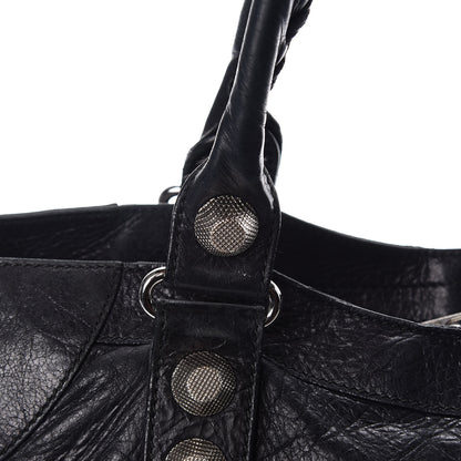 Balenciaga Agneau Giant 21 Silver Hardware Part Time Black 24 of 25