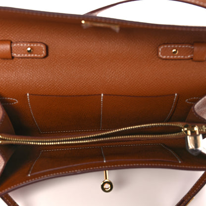 Hermes Epsom Kelly Wallet To Go Gold 5 of 9