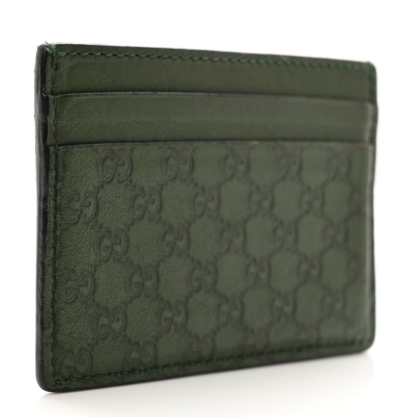 Microguccissima Card Holder Green