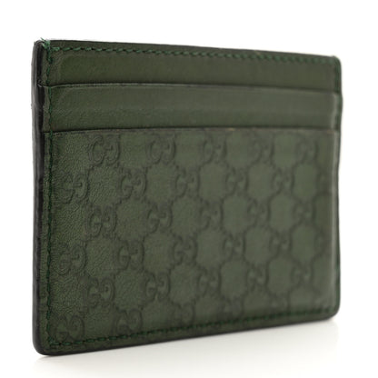 Gucci Microguccissima Card Holder Green 3 of 11
