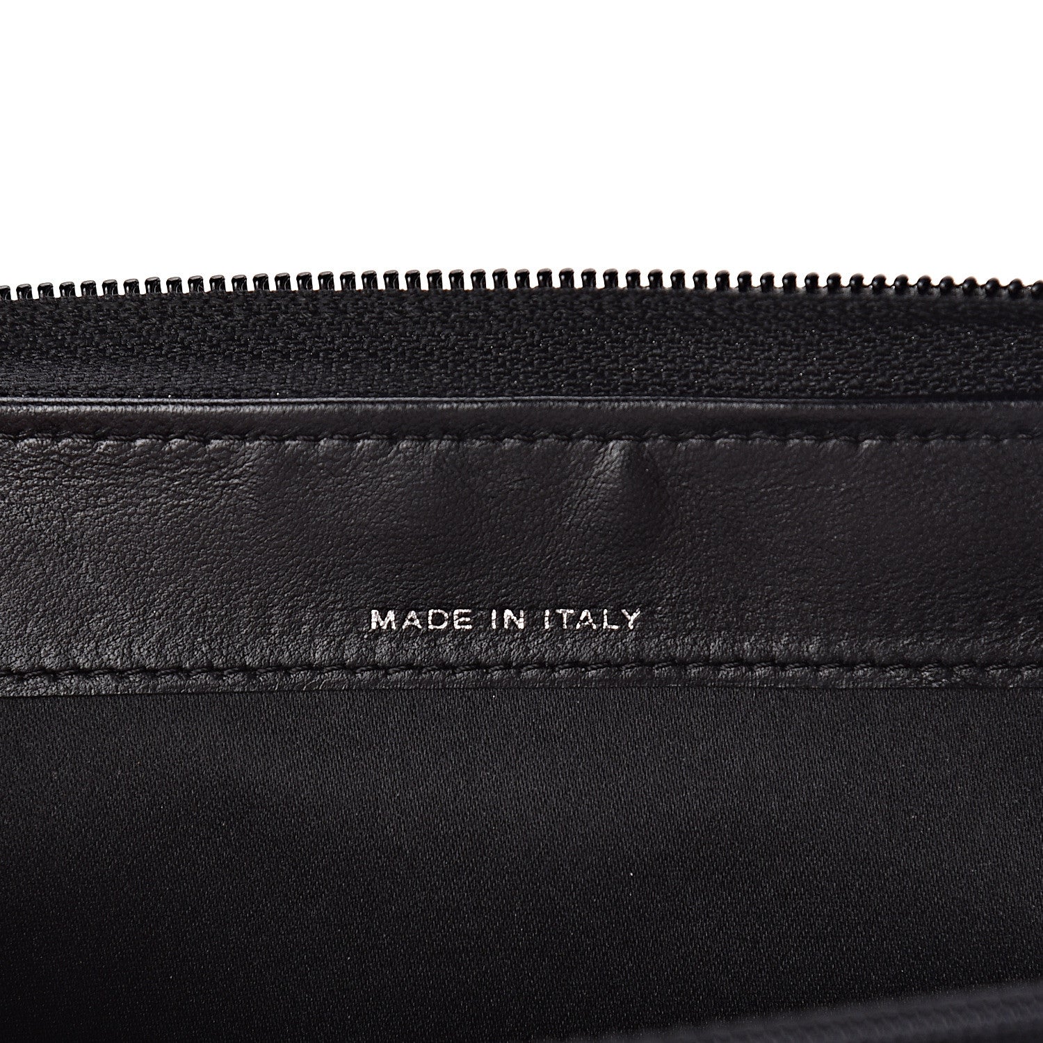 Chanel Patent Calfskin Lucky Symbols Zip Around Wallet Black 8 of 9