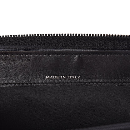 Chanel Patent Calfskin Lucky Symbols Zip Around Wallet Black 8 of 9