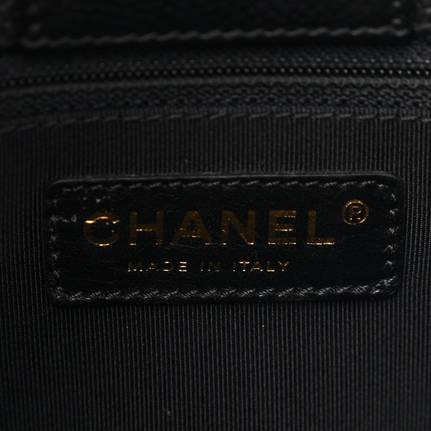Chanel Calfskin Cerf Executive Shopper Tote Black 7 of 11