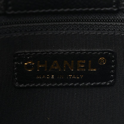 Chanel Calfskin Cerf Executive Shopper Tote Black 7 of 11
