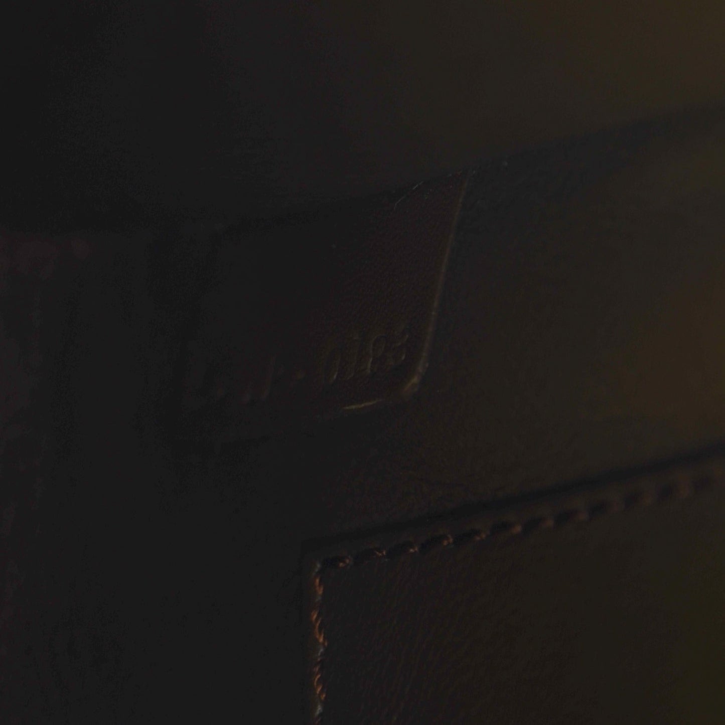 Smooth Calfskin Nano Luggage Olive