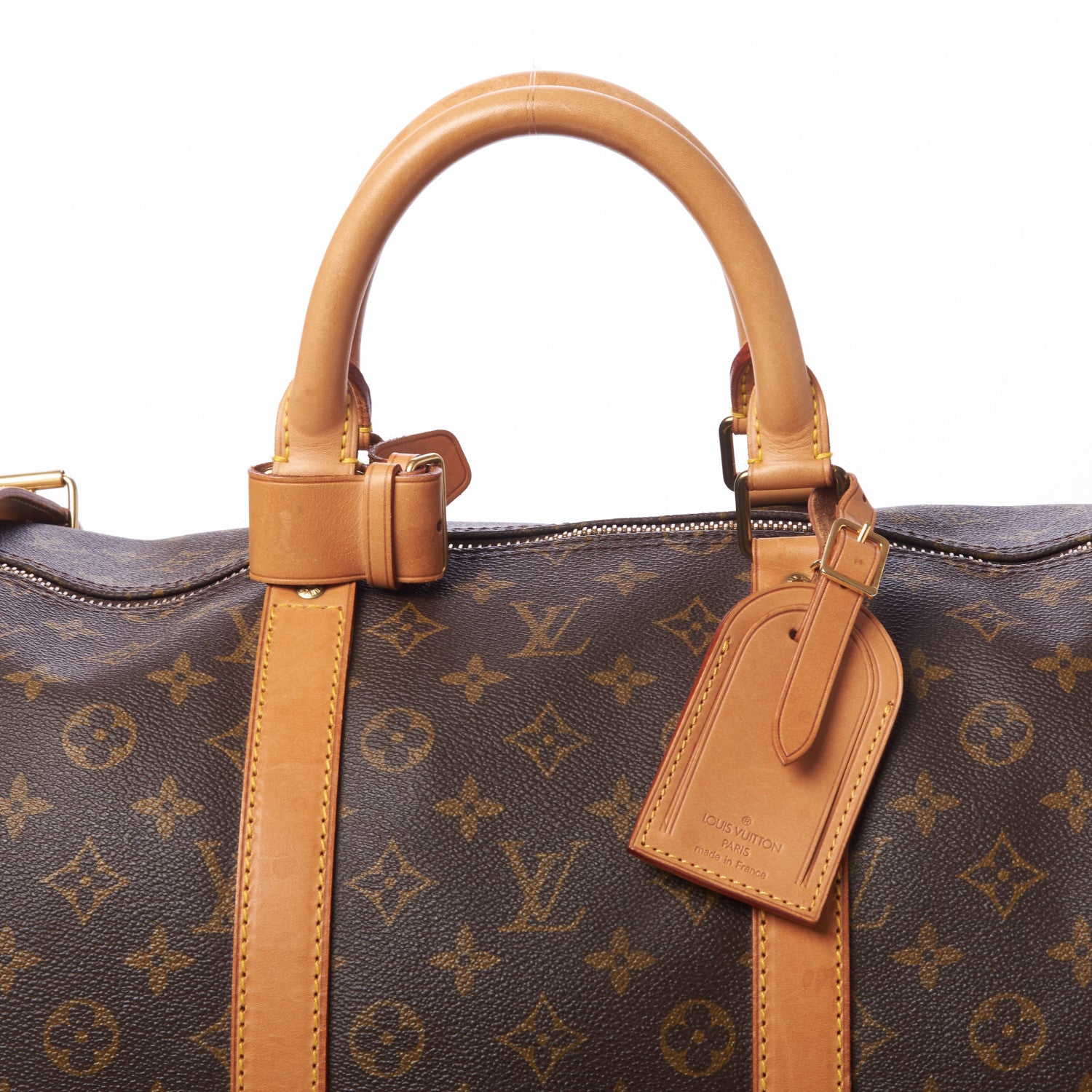 Louis Vuitton Monogram Keepall Bandouliere 55 7 of 10