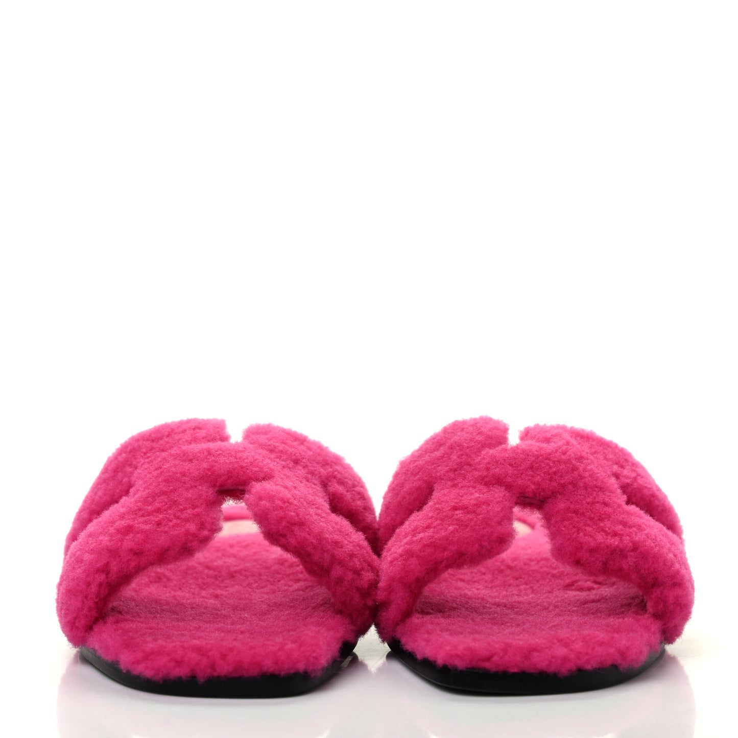 Woolskin Oran Sandals 38 Rose Fuchsia