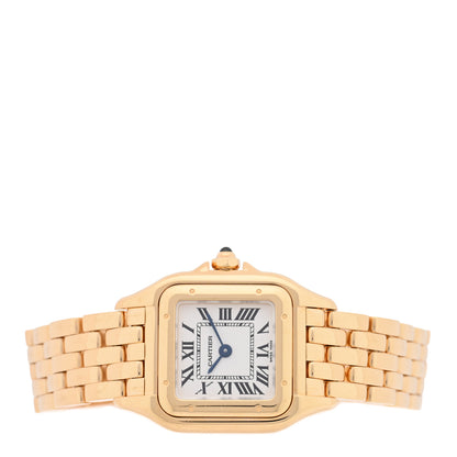 Cartier 18K Yellow Gold 22mm Panthere Quartz Watch 2 of 5