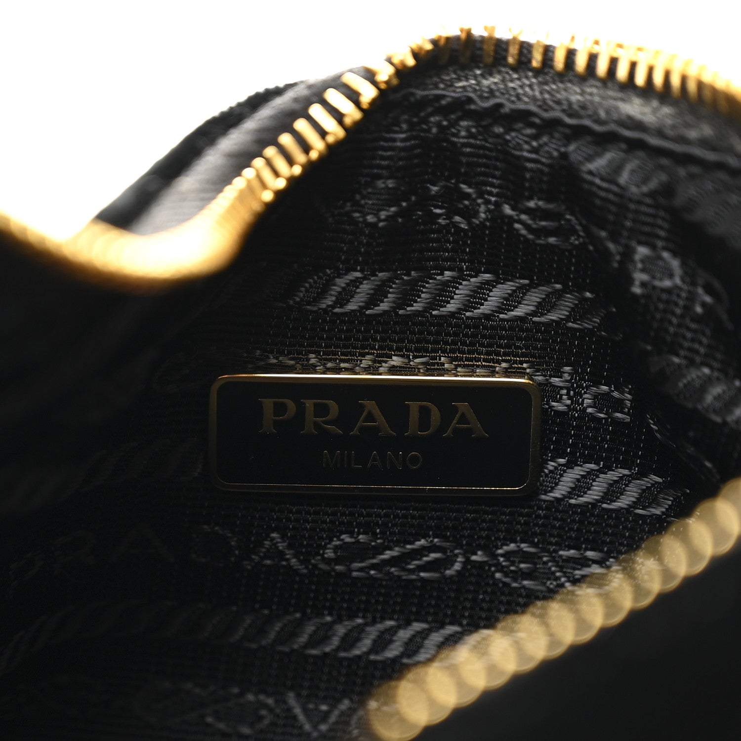 Prada Velvet Nappa Mini Re-Edition Shoulder Bag Black 6 of 9
