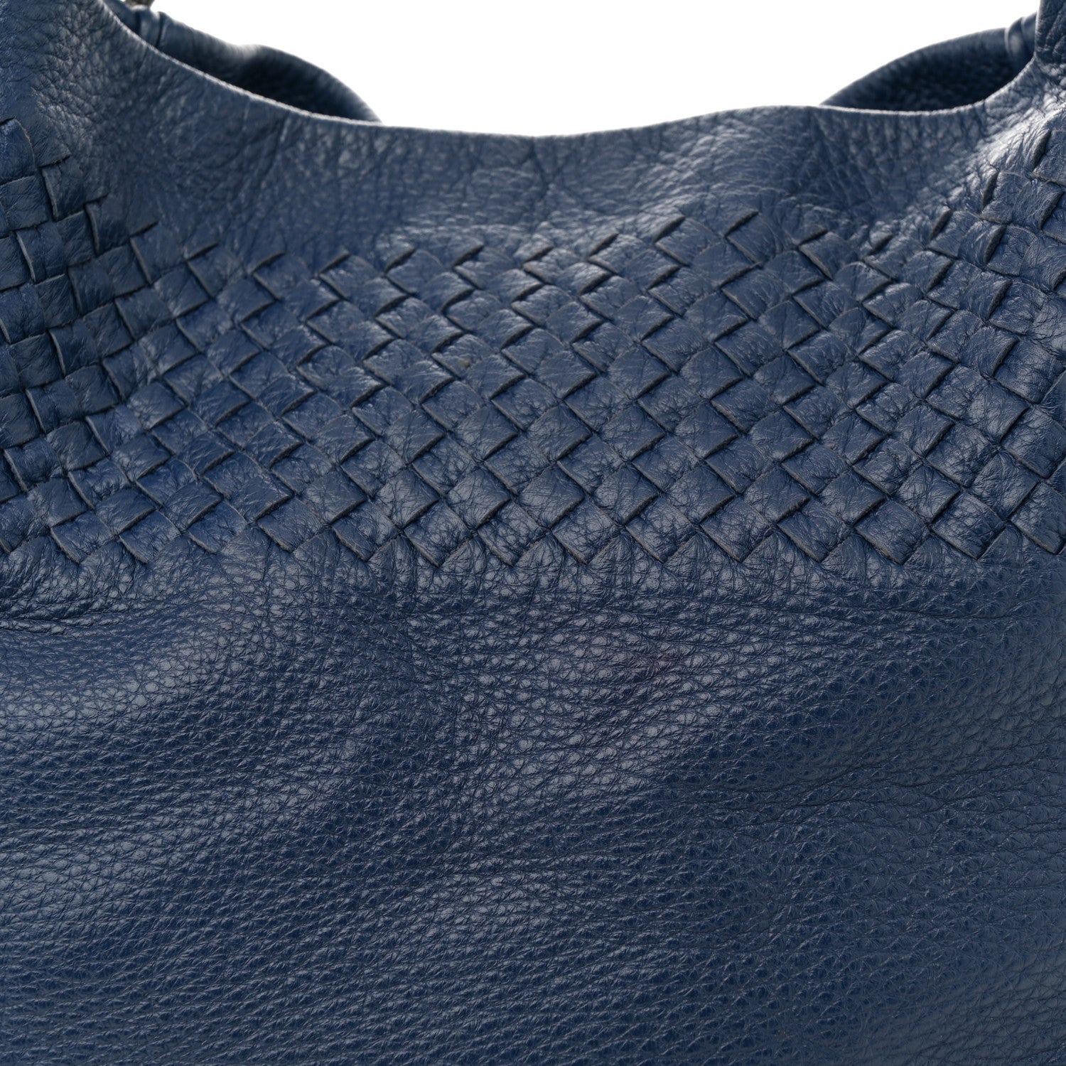 Bottega Veneta Cervo Intrecciato Shoulder Bag Blue 8 of 15
