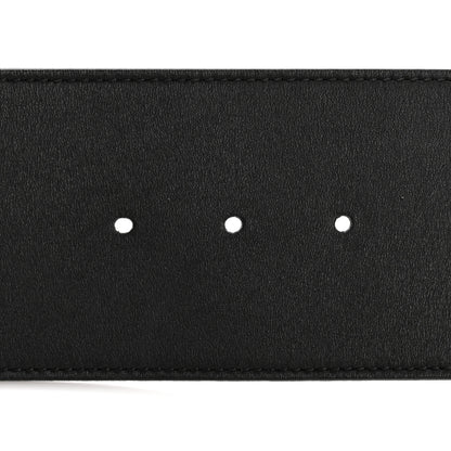 Gucci Calfskin Double G Wide Belt 75 30 Black 3 of 7