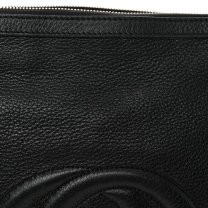 Gucci Pebbled Calfskin Medium Soho Hobo Black 18 of 18