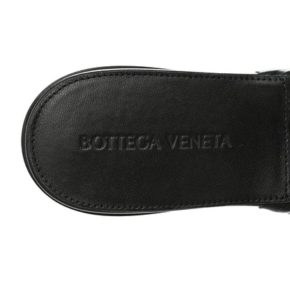 Bottega Veneta Nappa Quilted Rubber Lido Flat Sandals 37 Black 7 of 7
