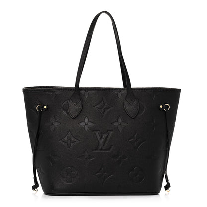 Louis Vuitton Empreinte Monogram Giant Neverfull MM Black 1 of 13