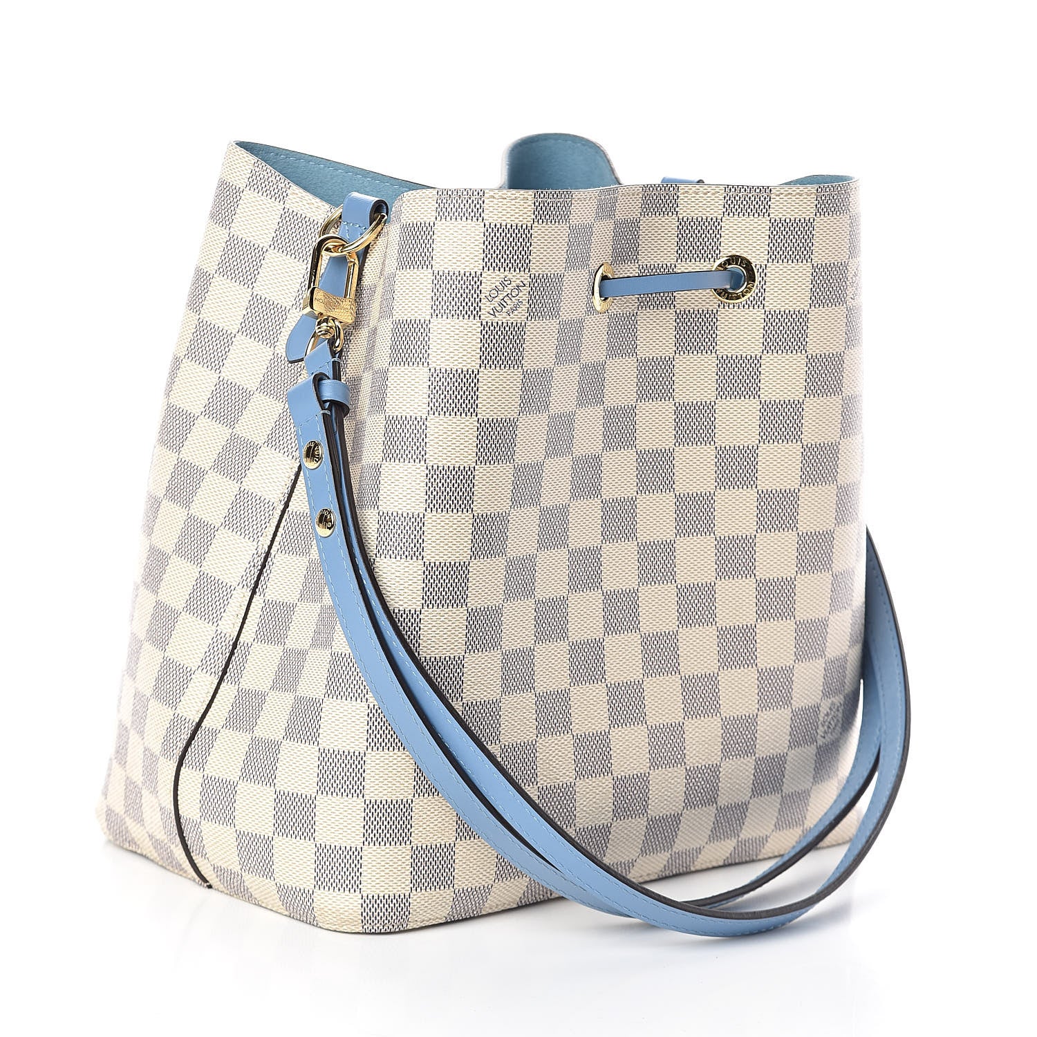 Louis Vuitton Damier Azur Neonoe MM Bleuet 3 of 9