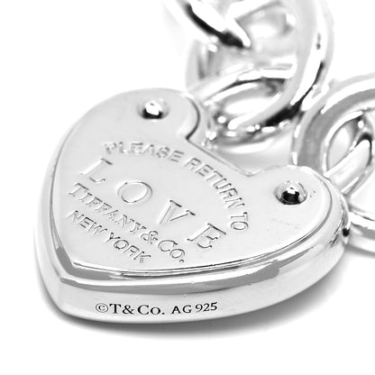 Tiffany Sterling Silver Return to Tiffany Love Lock Bracelet 5 of 5