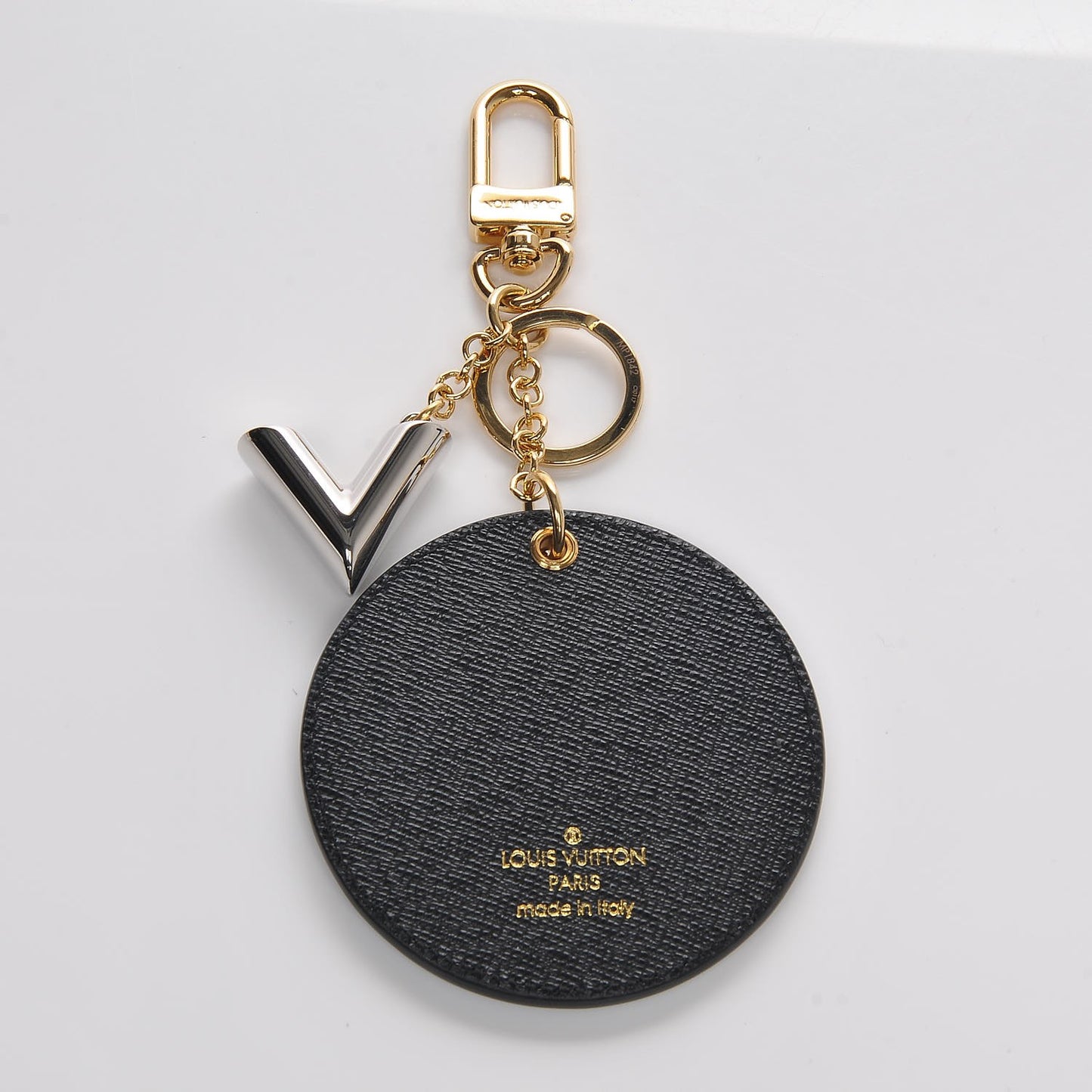 Reverse Monogram Night Lights Bag Charm Key Ring