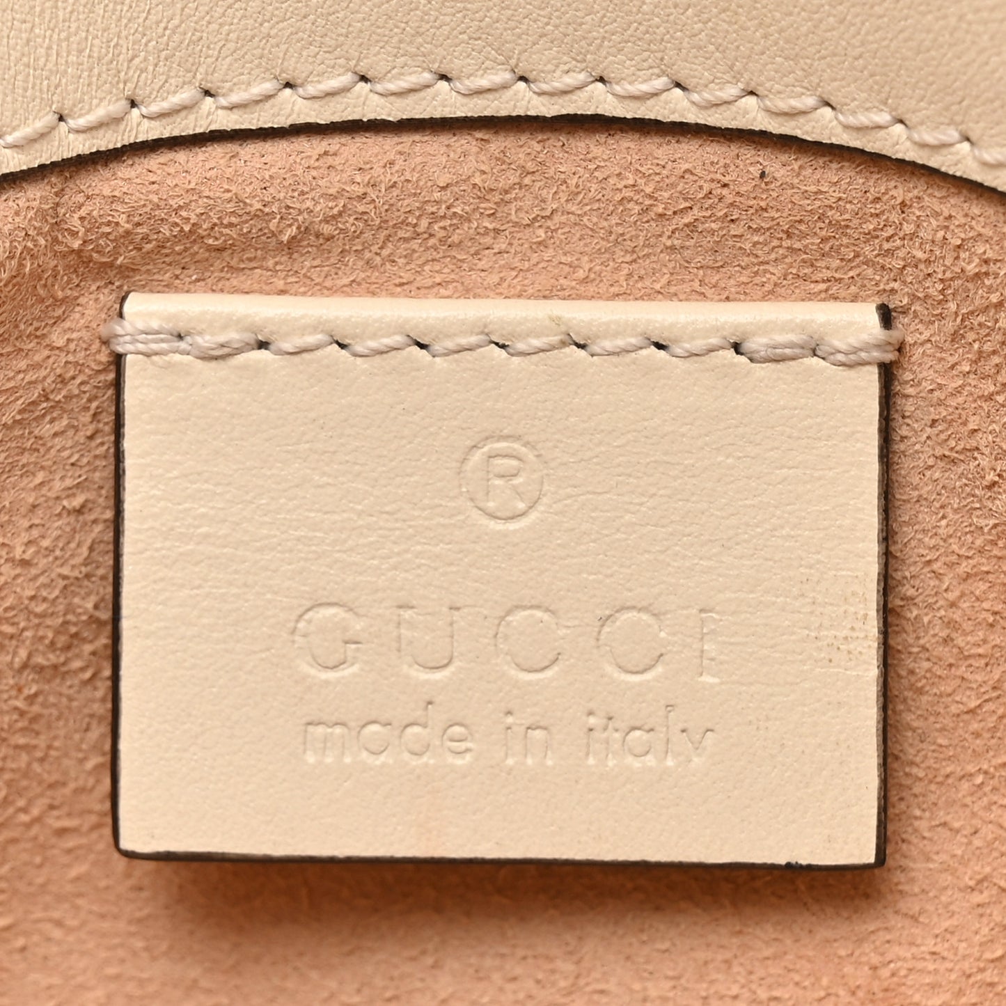 Calfskin Matelasse Super Mini GG Marmont Shoulder Bag White