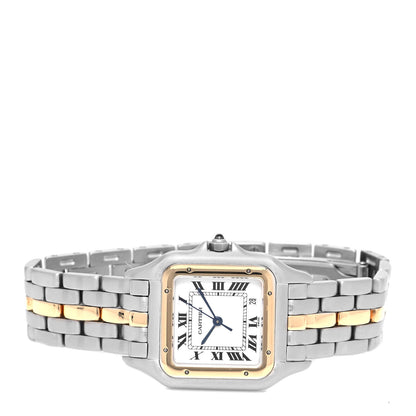 Cartier Stainless Steel 18K Yellow Gold 27mm Panthere Quartz Watch 2 of 4