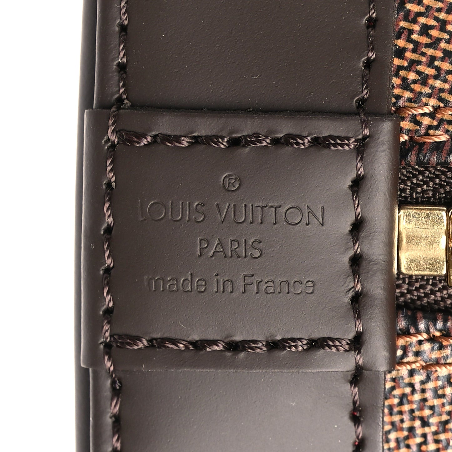 Damier Ebene Alma BB