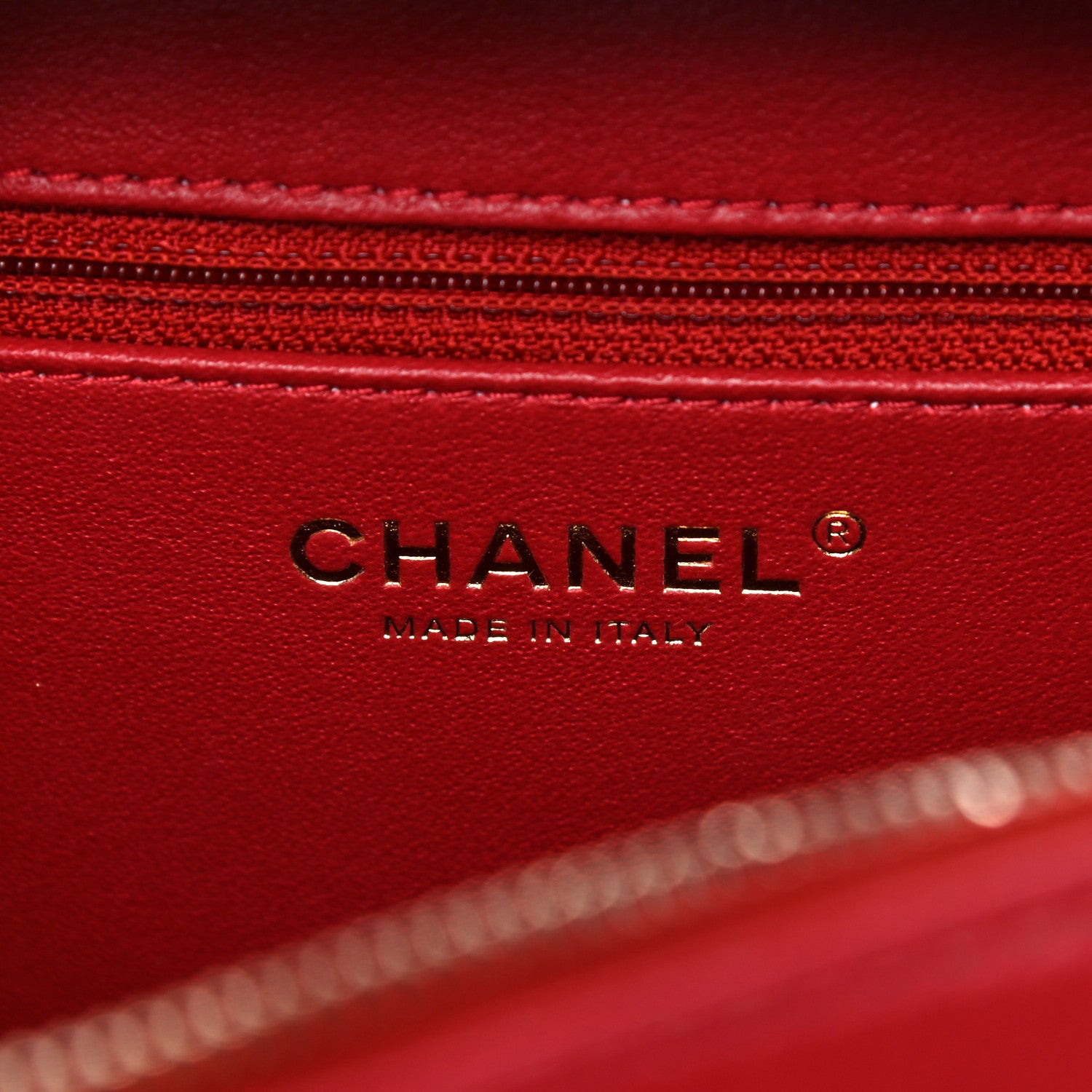 Chanel Lambskin Quilted Small Trendy CC Bowling Bag Red 8 of 12