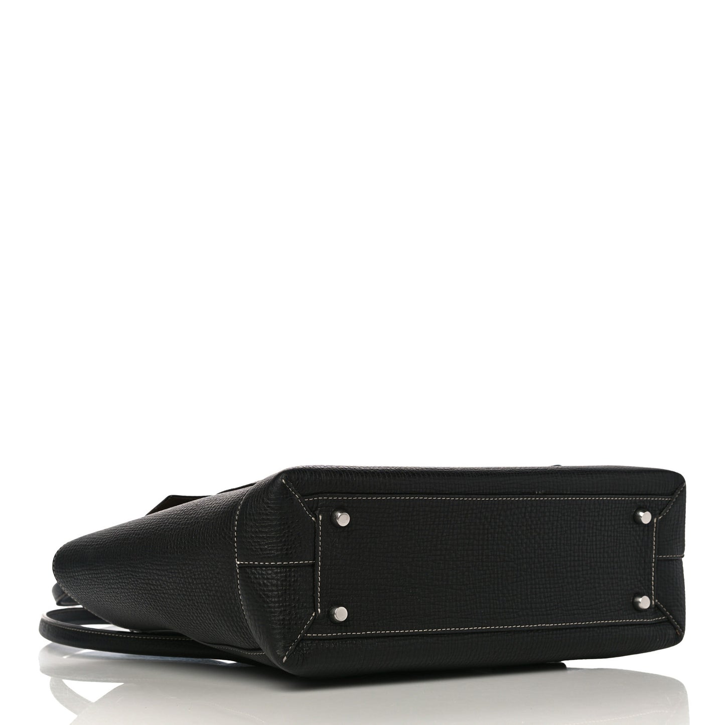 Grainy Calfskin Small Arco Black