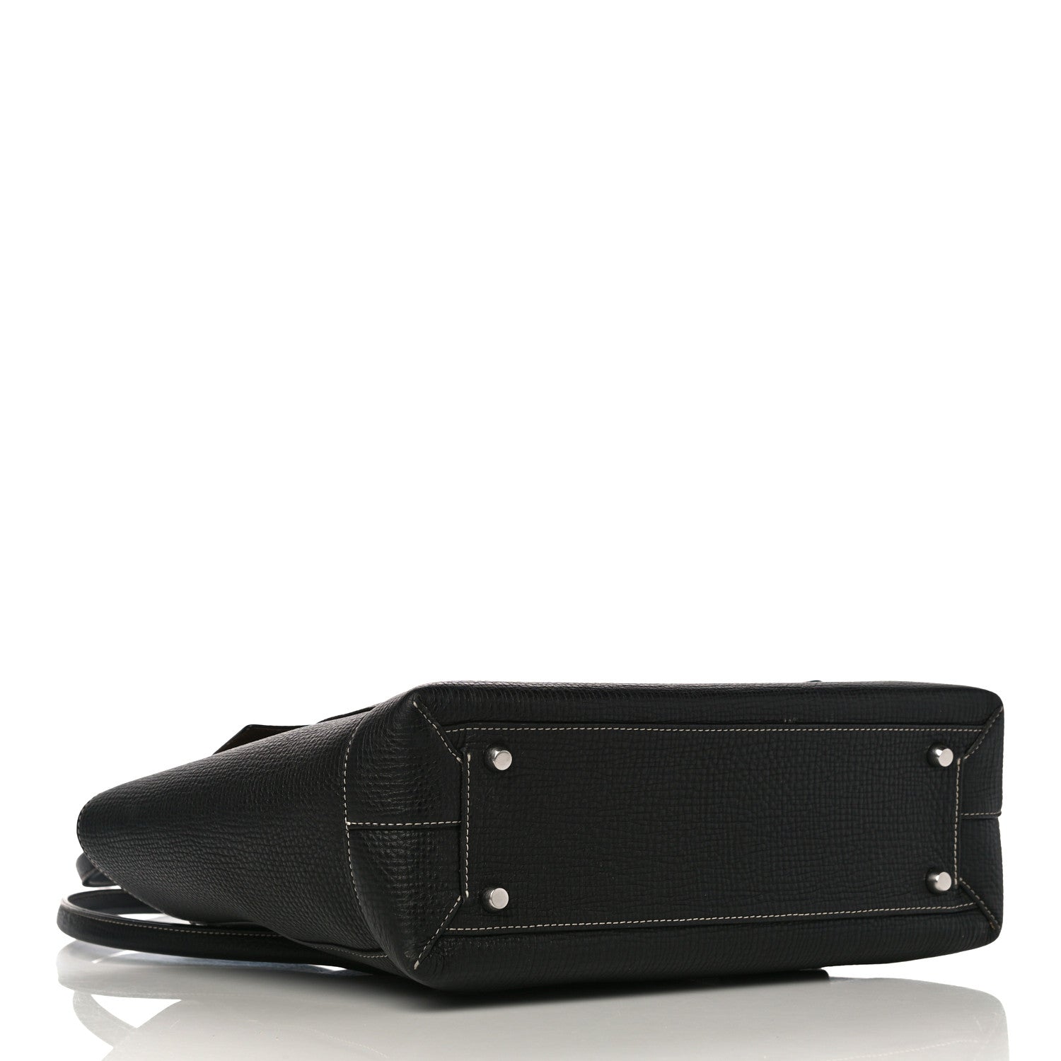 Bottega Veneta Grainy Calfskin Small Arco Black 4 of 10